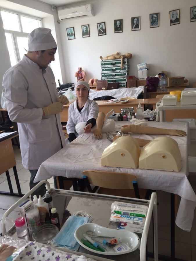 18 марта прошел 1 этап Олимпиады по Сестринскому делу внутри колледжа