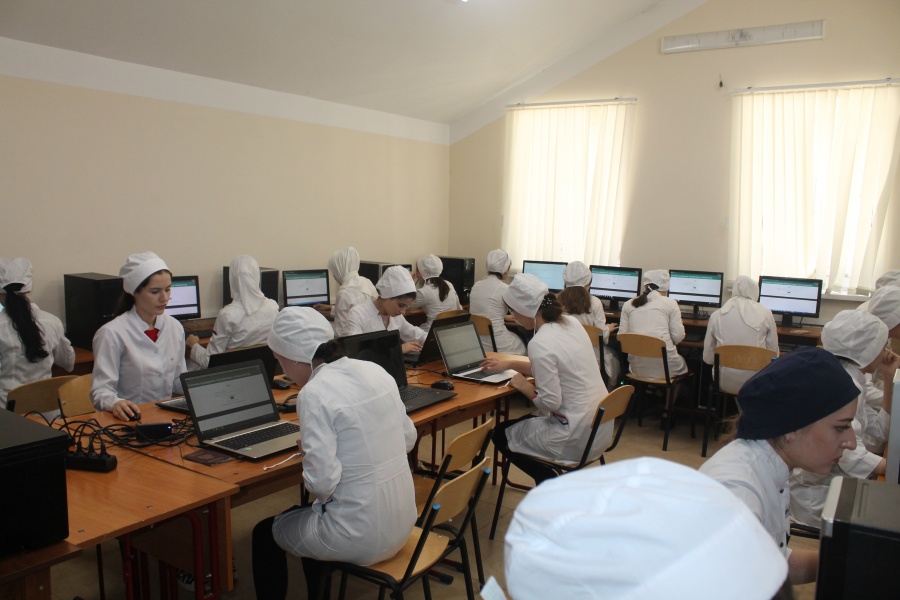 04.07.2018г. Первый этап аккредитации специалистов специальности Сестринское и Акушерское дело прошел в стенах медицинского колледжа ДГМУ