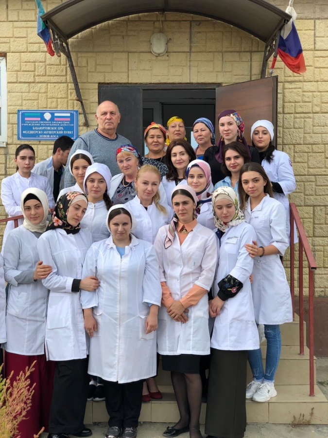 Посещение ФАПа студентами Медицинского колледжа