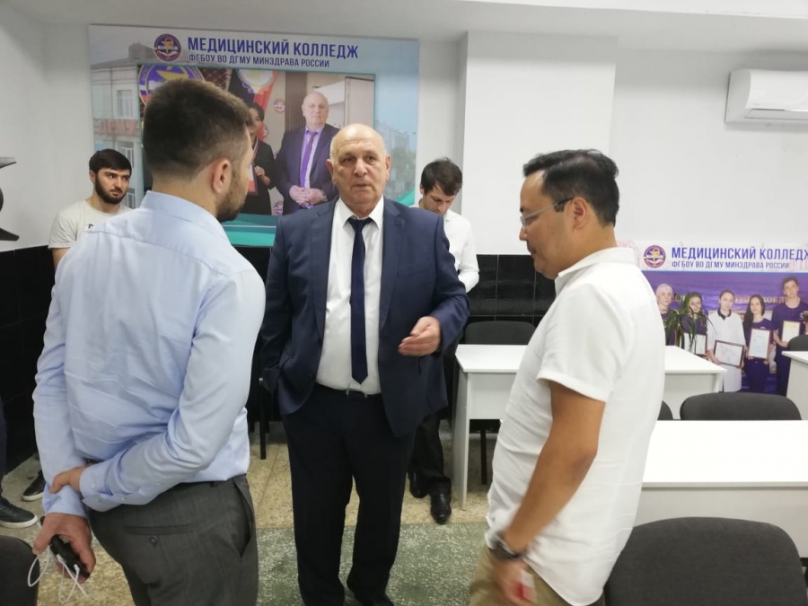 Представители Союза WorldSkills Russia  в Медицинском колледже ФГБОУ ВО ДГМУ Минздрава России