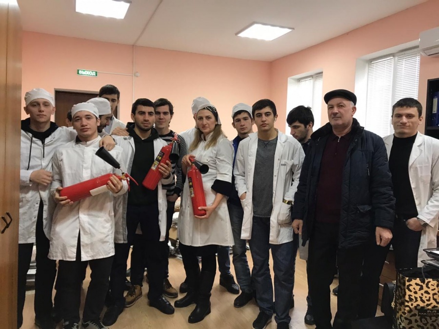 Открытый урок "Пожарная безопасность".