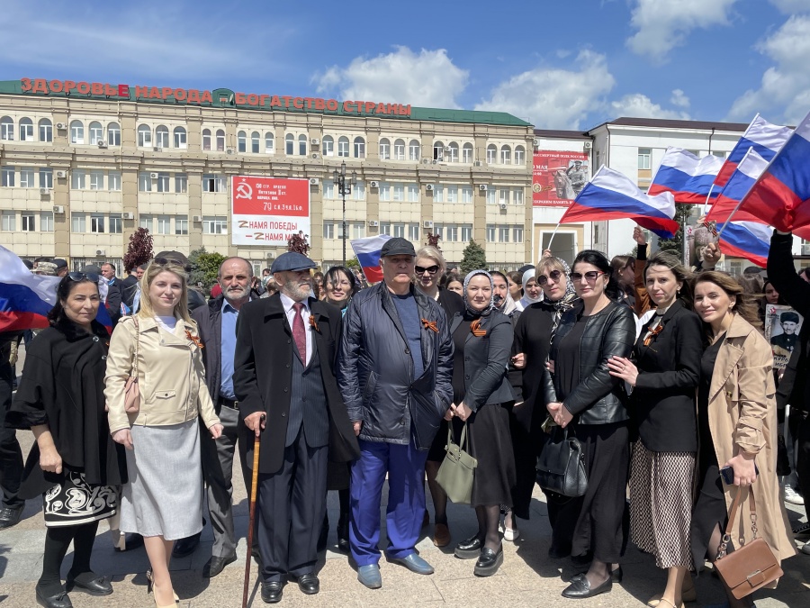 Торжественный митинг, посвященный Дню Победы в Великой Отечественной войне.