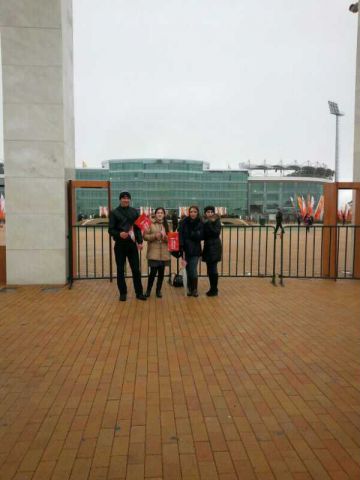 Церемония зажжения олимпийского огня на стадионе Анжи Арена...141