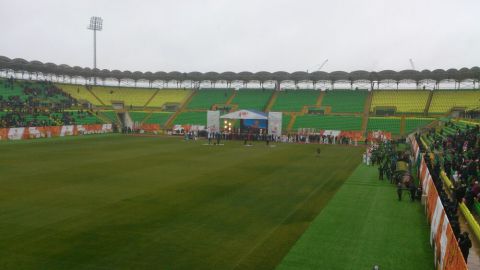 Церемония зажжения олимпийского огня на стадионе Анжи Арена...166