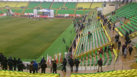 Церемония зажжения олимпийского огня на стадионе Анжи Арена...168