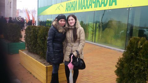 Церемония зажжения олимпийского огня на стадионе Анжи Арена...152