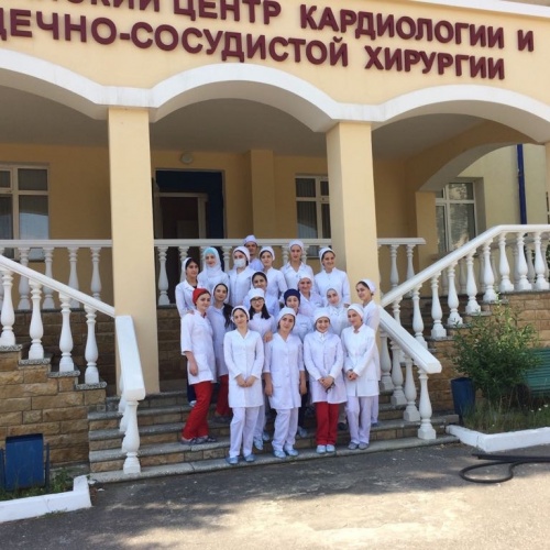 Студенты медицинского колледжа на производственной практике