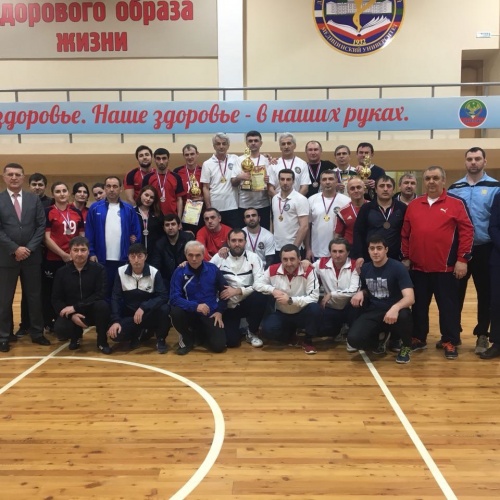 Турнир по волейболу среди сотрудников ДГМУ