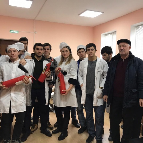 Открытый урок "Пожарная безопасность".