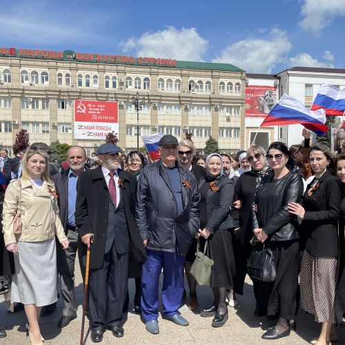 Торжественный митинг, посвященный Дню Победы в Великой Отечественной войне.
