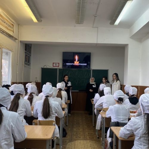 Минутой молчания почтили память погибших  в Крокус Сити Холле