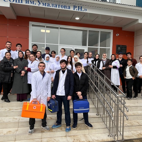 Представители Медколледжа ДГМУ посетили с. Аданак Карабудахкентского района РД